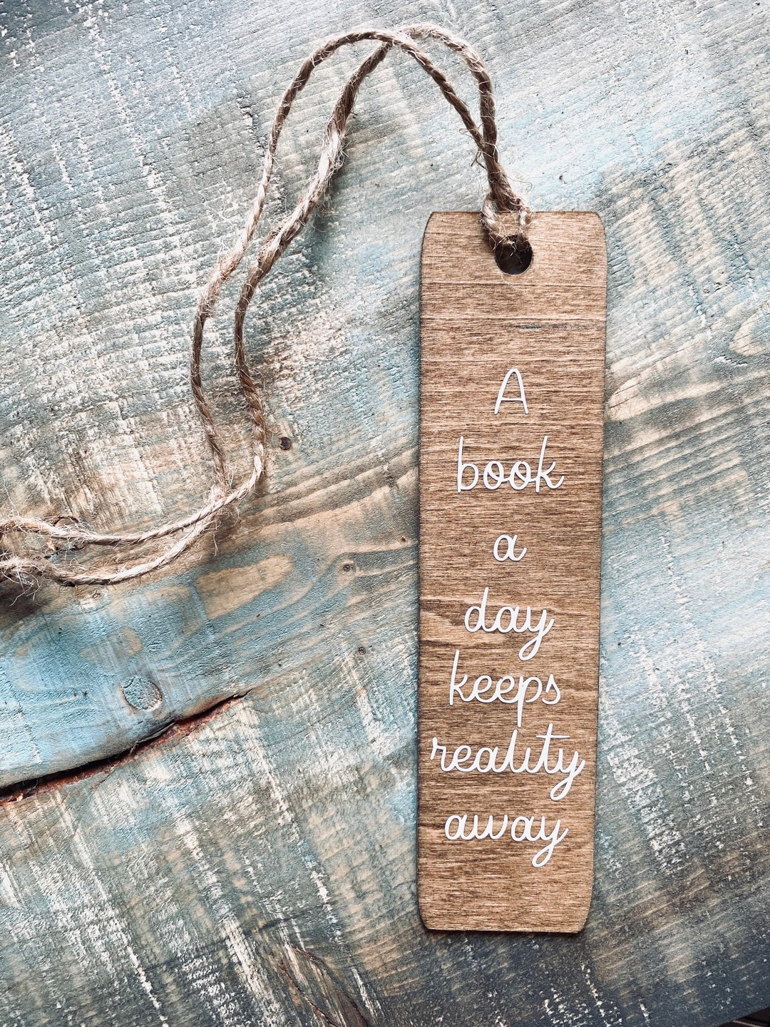 Wooden Bookmarks Custom Bookmarks Etsy