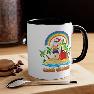 Wah Gwaan christmas Accent Coffee Mug, 11oz