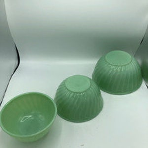 Jadeite  Nesting Bowls set of 3