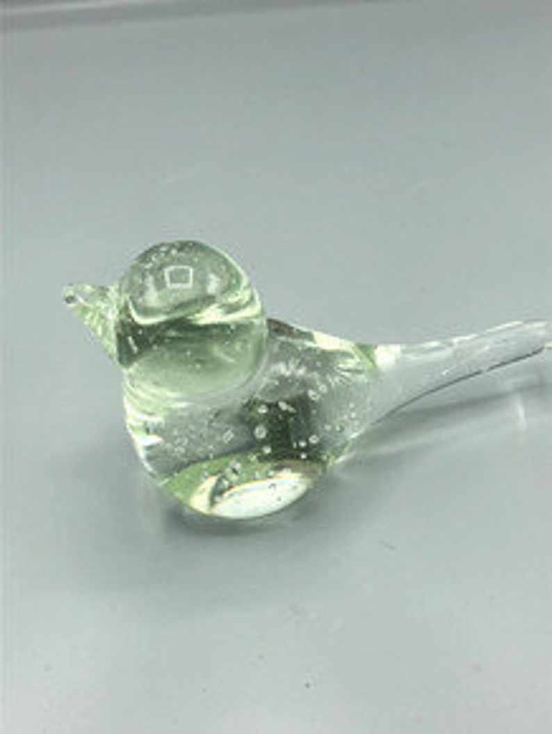 Glass Bird Paperweight - Etsy