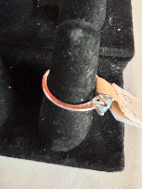 Sterling Blue Topaz ring - image 4