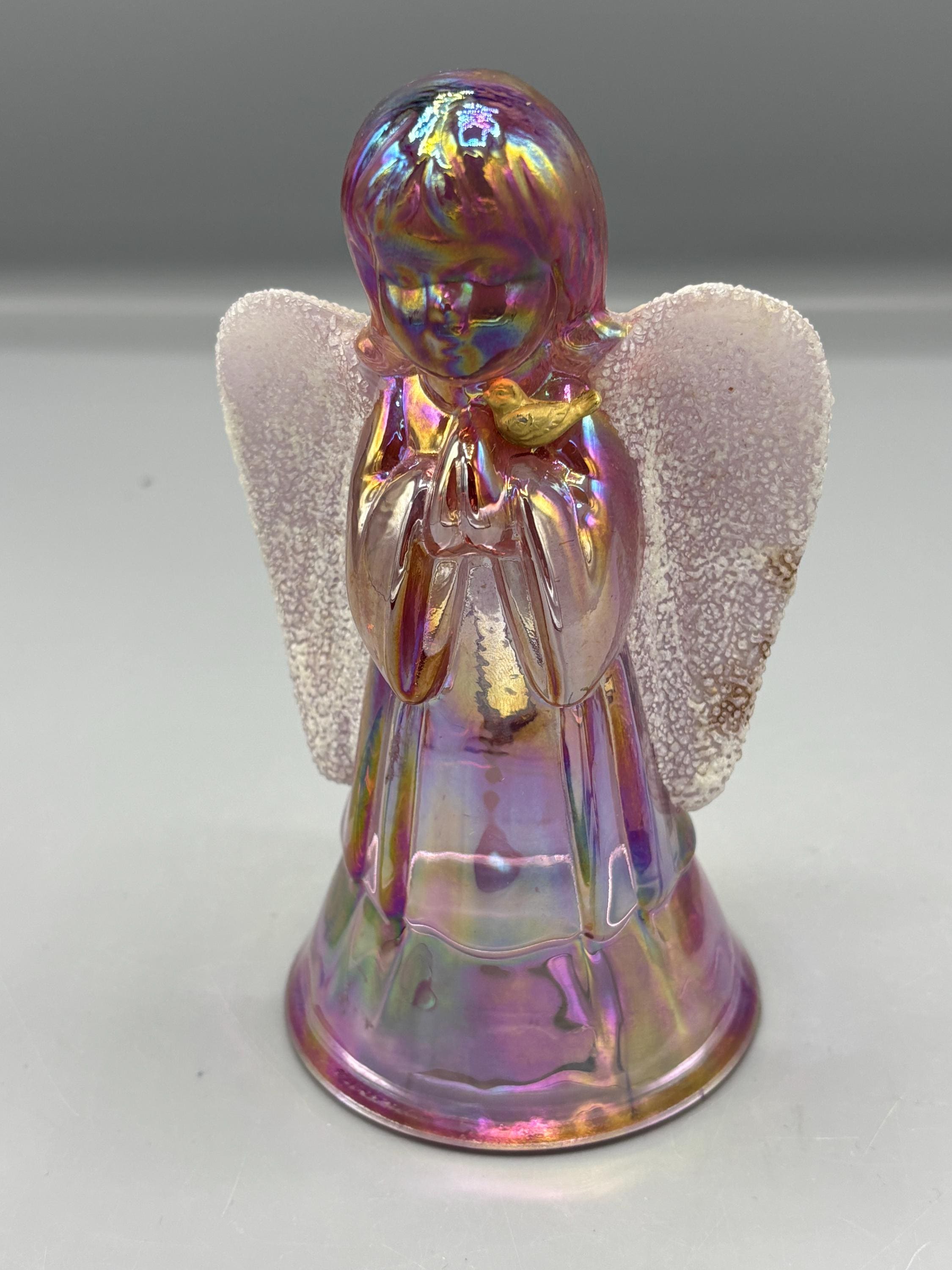 フェントン 天使 エンジェル ピンク フィギュア ビンテージ クリスマス ★ フェントン 天使 エンジェル ピンク フィギュア ビンテージ