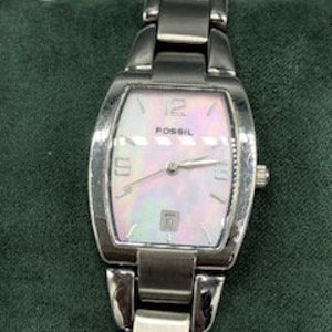 Silver tone Fossil watch