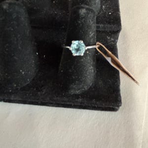 Sterling Blue Topaz ring