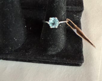 Sterling Blue Topaz ring