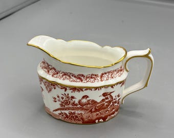 Vintage Royal Crown Derby porcelain creamer