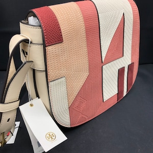 Tory Burch Patchwork Saddle Bag