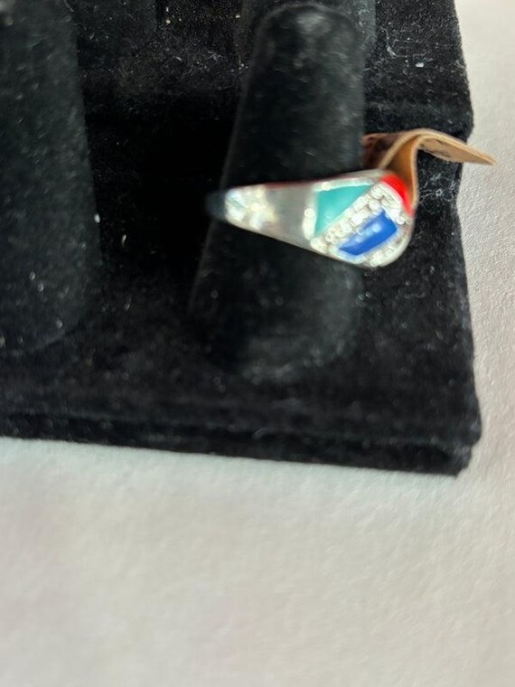 Multi color Costume ring - image 2
