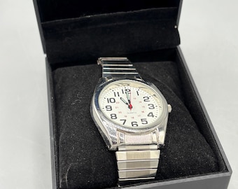Mens Analog Expansion band watch