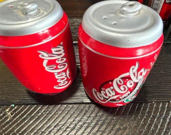 Keramik Coca Cola Salz und Pfeffer Streuer