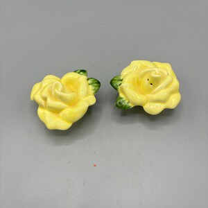 Yellow Rose salt & pepper