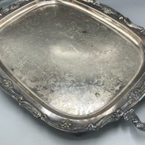 Vintage Silver plate tray