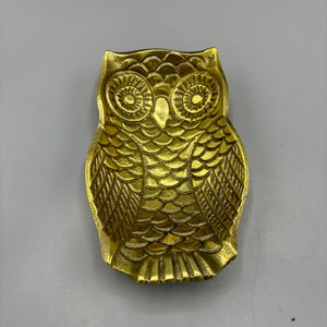 Brass Owl trivet