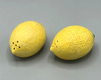 Ceramic lemon salt & pepper