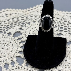 Sterling Onyx Ring