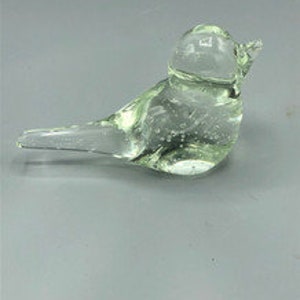 Glass Bird Paperweight