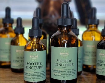 Soothe Tincture: Small Batch Wellness Extract