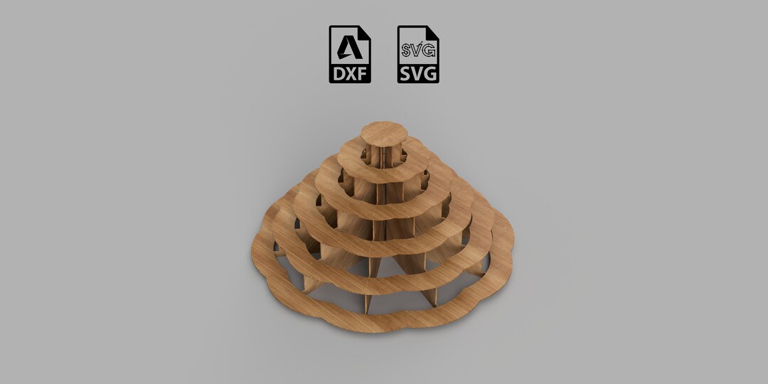 Plywood Cupcake Stand 9mm Fair Stand Display Stand Digital Etsy