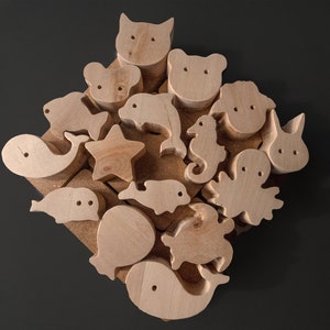 Animal knobs, handles for nursery dresser , wooden knobs, animal head door knobs, ikea dresser door knobs, drawer handles for kids room