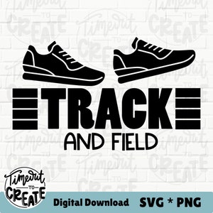 Track and Field SVG