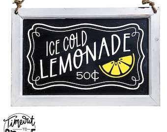 Lemon SVG, Lemonade Sign SVG