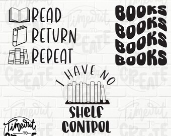 Bookish SVG Bundle