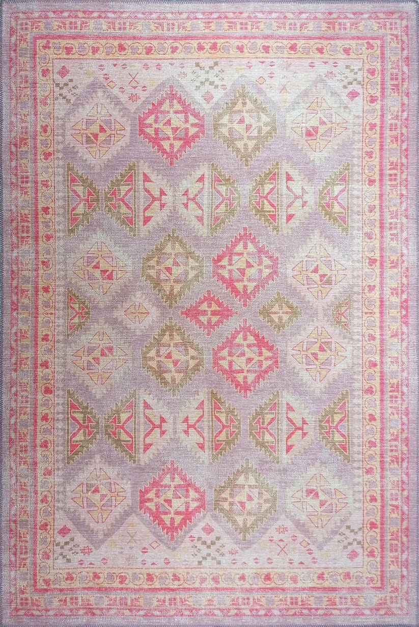 Oshak hand knotted vintage rug 4/22 quality 100% Wool natural dying Area Rug Living Room, Bed Room, Any Room