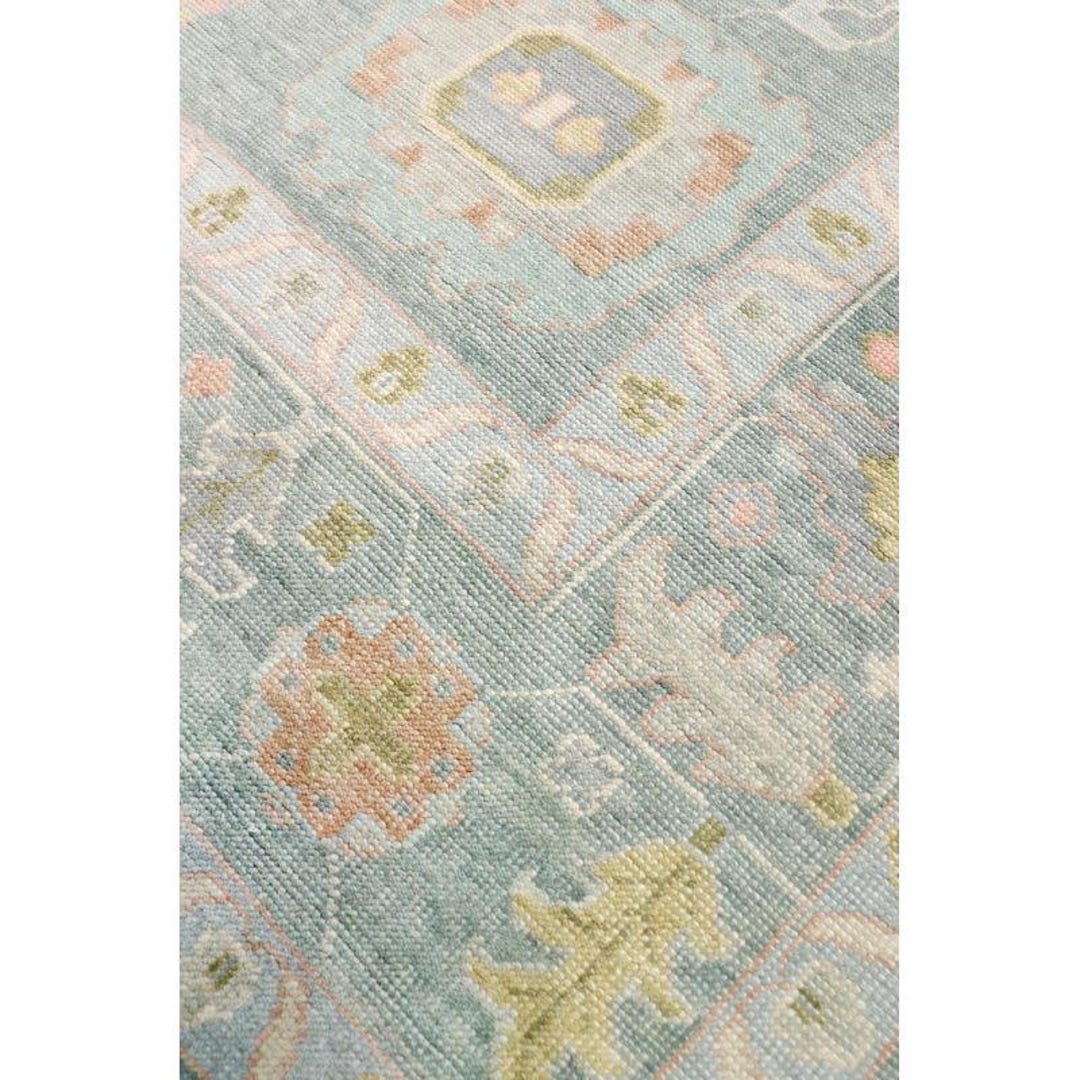 Muted Grey Turkish Oushak Made in 100% Wool Natural Dying Area Rug ...