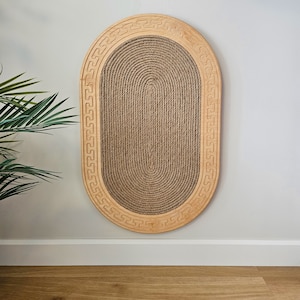 Griffoir en bois pour chats, meubles modernes pour chats et décoration murale
