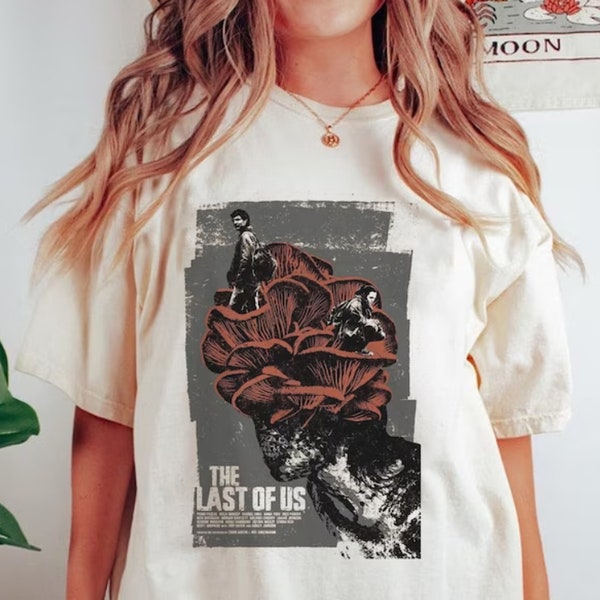 The Last of us retro shirt, Merch Book Art Crewneck The Last Of Us 90S Vintage 1521003861