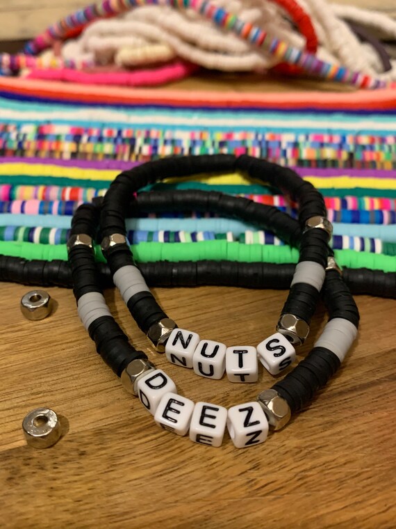 Funny letter bracelets sale