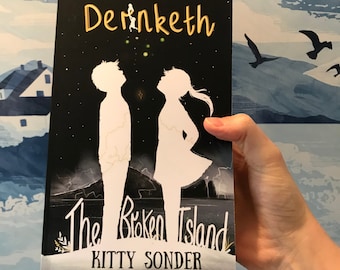 Signed Edition of Dernketh the Broken Island - PAPERBACK -  Young adult fantasy novel