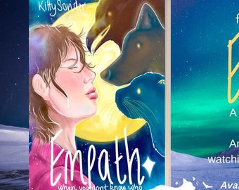 Gesigneerde Empath Hardcover – Young Adult fantasyroman, gouden tatoeages