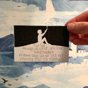 Signed bookplate by the author