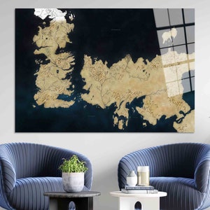 Tempered Glass Art, Christmas Gifts, World Map Canvas Decor, Personalized Gift, Map Art Canvas, Framed Wall Art, Best Movie Map Wall Art
