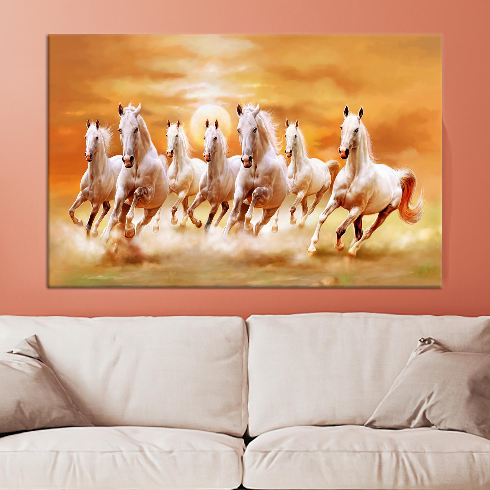 7 horse painting - Etsy 日本