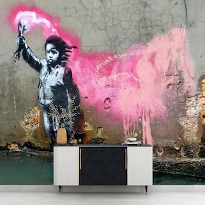 Art Deco Tapete, Banksy Wandbild Wandbild, Banksy Wandbild Wandbild, Wandbild Wandbild, Wandbild Wandbild, Wandbild Wandbild