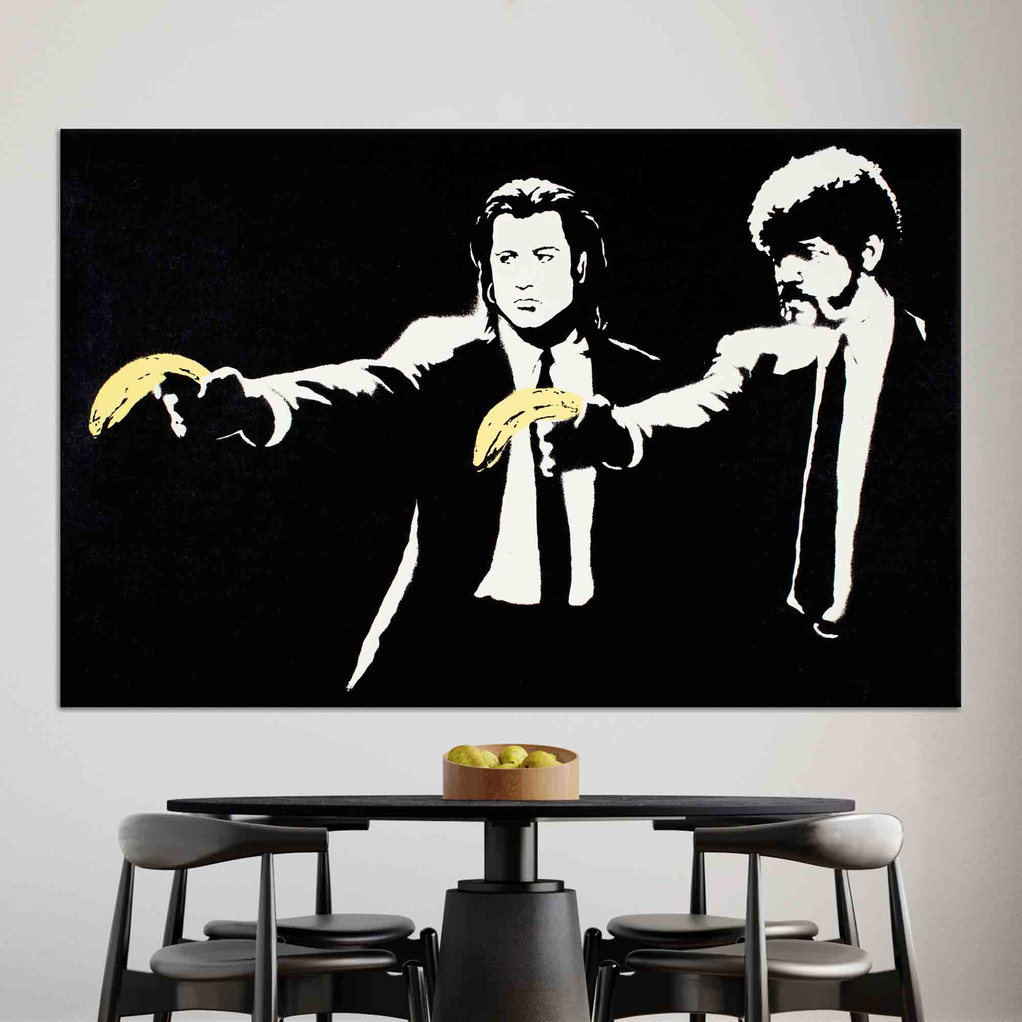 Banksy Banana - Etsy