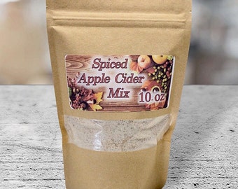 Spiced Fuji Apple Cider Mix W/ Cinnamon~Sweet & Spicy Autumn Flavor~10.oz