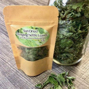Sun Dried Stinging Nettle Leaves~Salves~Soaps~Tea~Tinctures Oils~Crafts~No Pesticides