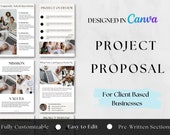 Project Proposal Template: Client Onboarding Kit (Canva Editable)