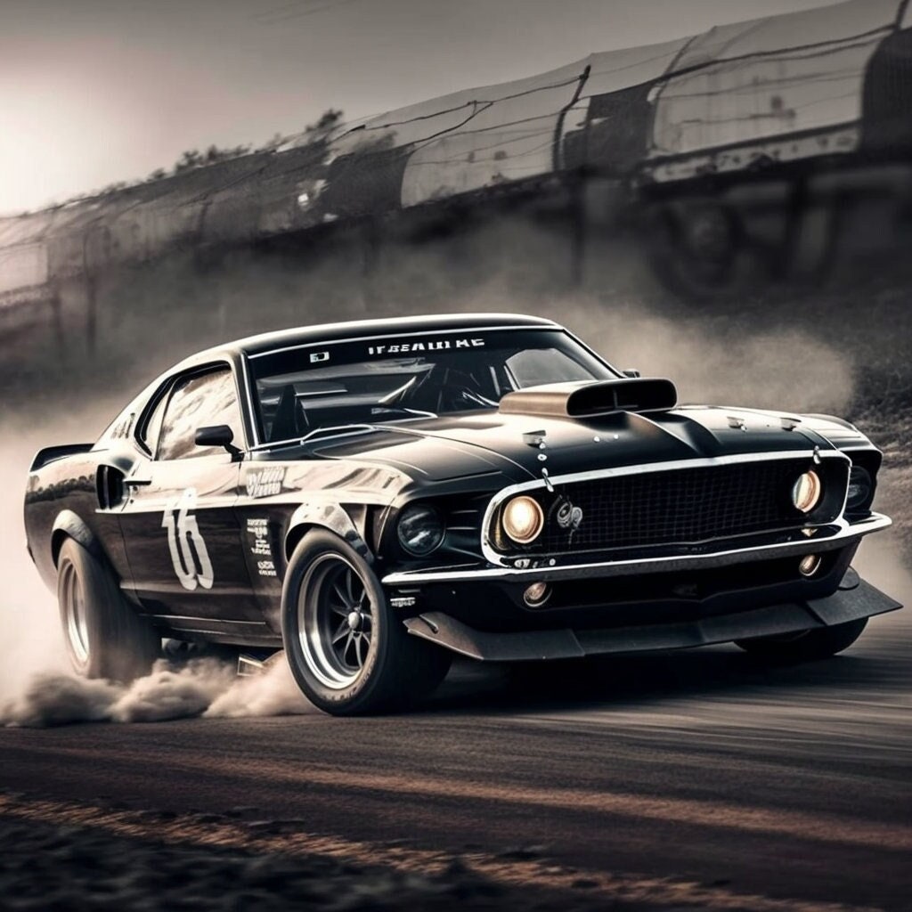1969 Ford Mustang Boss 429 Etsy