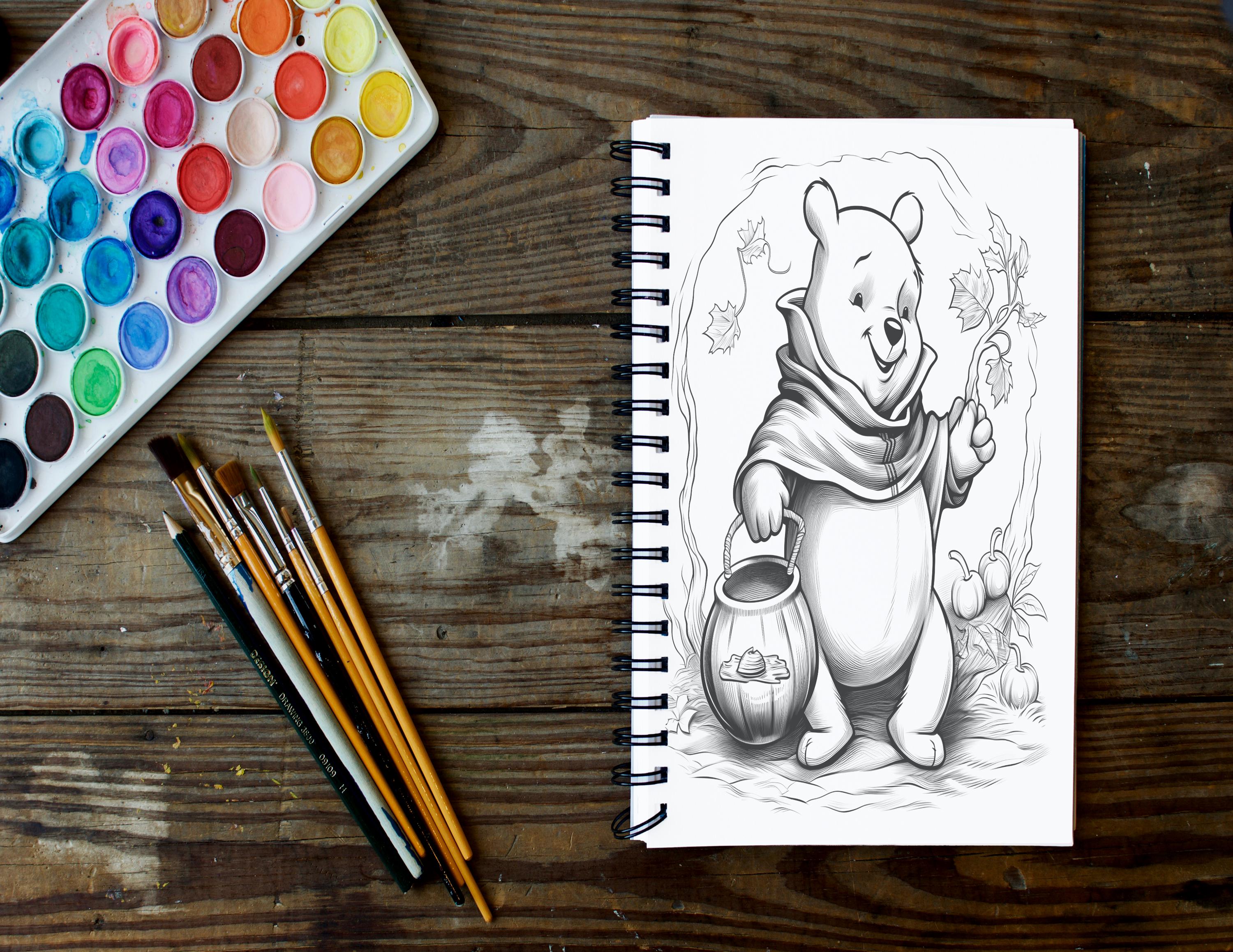 Disney Halloween Coloring Book, Mickey Mouse, Kids Activities (PDF ...