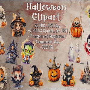 Kawaii Halloween Clip Art » Grade Onederful  Kawaii halloween, Halloween  para colorear, Dibujos de halloween