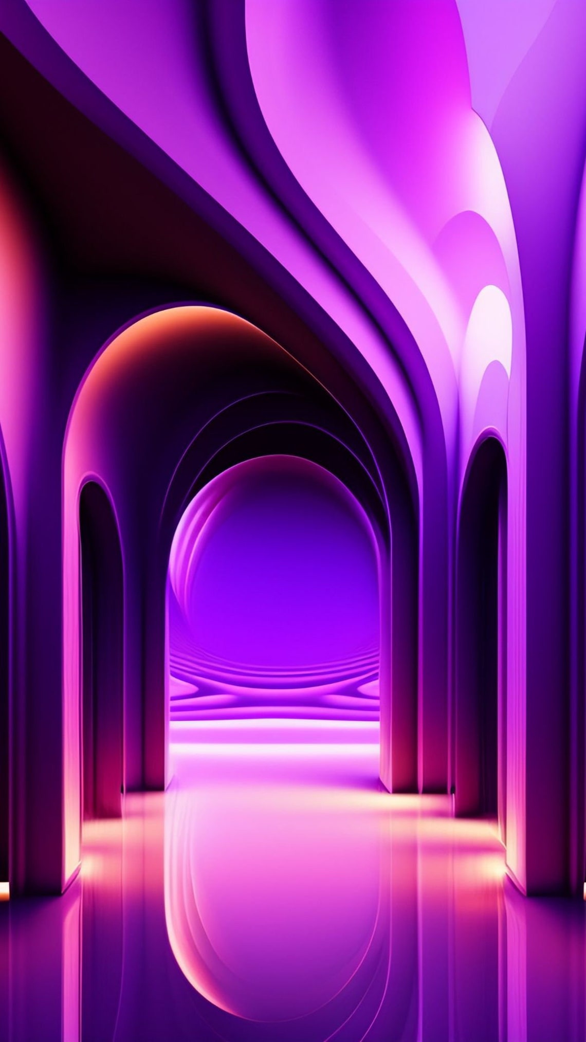 Minimalist Purple Neutral Aesthetic Phone Wallpaper Set Of 4 for iPhone & Samsung Phones - Digital Download S22 Ultra iPhone 14 12 11 13 X image 3