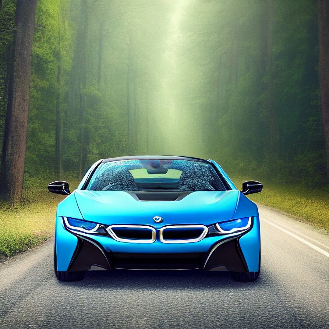 BMW I8 Digital Prints Car Print, Wall Art, Download Active Forest Etsy