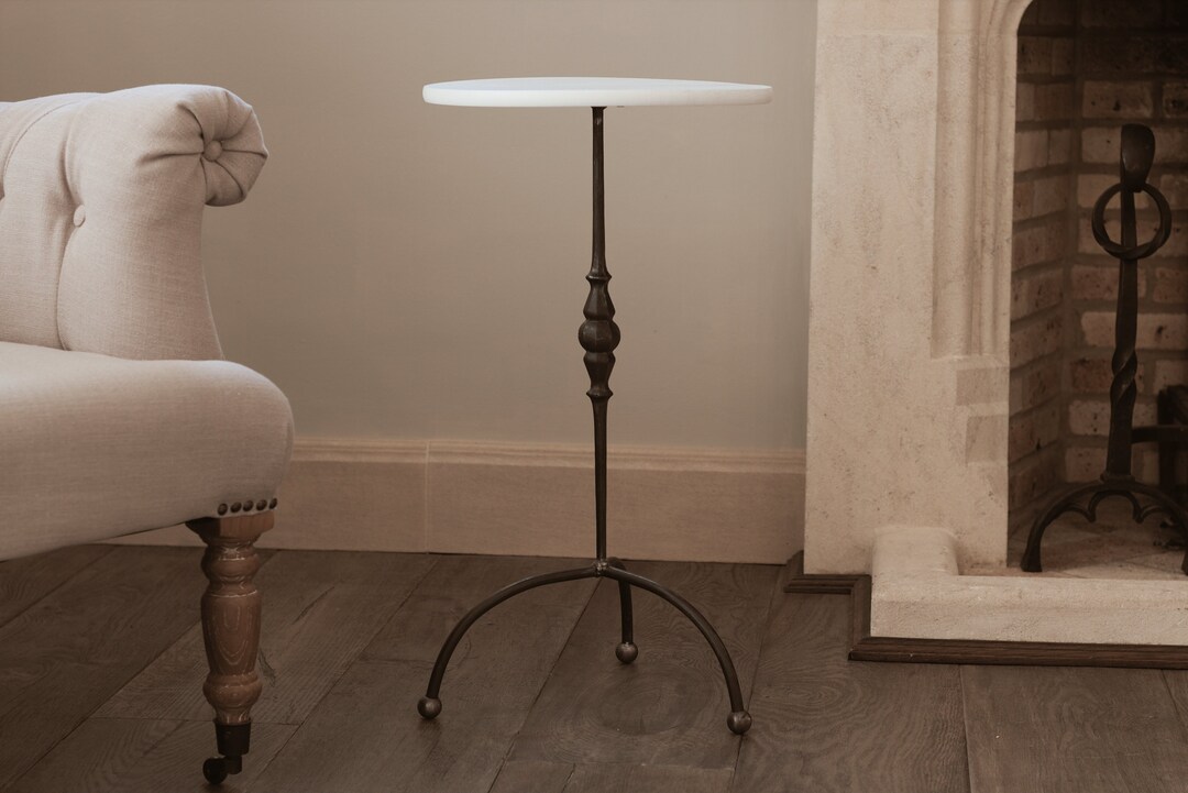 Martini Table Small Side Table, Coffee Table, Drinks Table, End Table, Side Table, Small