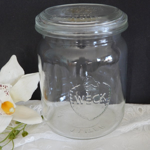 1 Weckglas Einmachglas aus der guten alten Zeit - WECK 1 Liter - Vintage