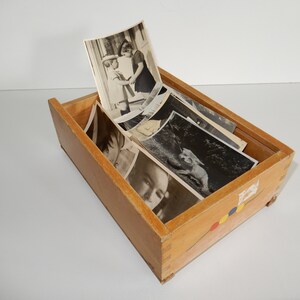 Kleines Vintage Holz-kästchen 23 Cm X 16 Cm X 8 Cm - Krimskramkistchen Kistchen Holzkiste Holzkistchen Alt