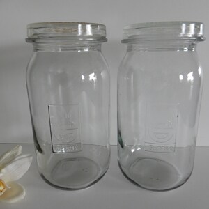 1 Weckglas Einmachglas Aus Der Guten Alten Zeit - GERRIX 2 Liter - Vintage